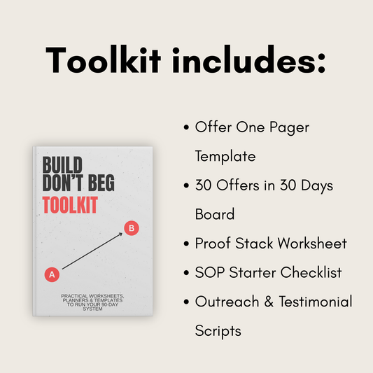 Build, Don’t Beg: Complete Bundle